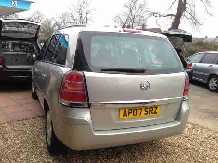 2007 07 Vauxhall Zafira 1.6i Club 7 SEATER SEATS FINANCE AVAILABLE