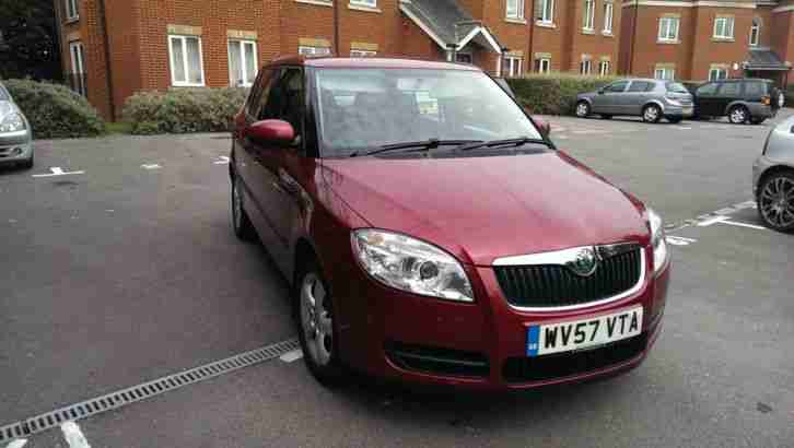 2007 09 Fabia Dark Cherry 1.2