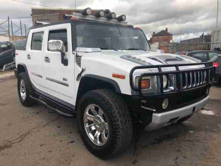 2007 56 HUMMER H2 6.0 H2 SUT PICK UP RIGHT HAND DRIVE RHD BOSE