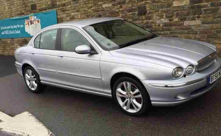 2007 56 JAGUAR X TYPE 2.0 DIESEL IN SILVER