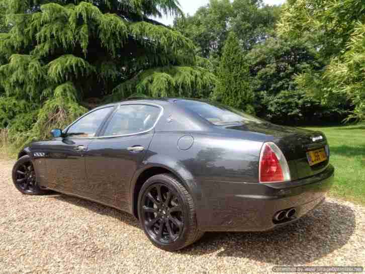 2007 56 MASERATI QUATTROPORTE 4.2 V8 4d AUTO 396 BHP 73K! FSH! ZF GEARBOX!