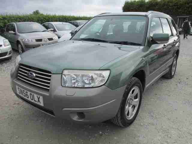 2007 56 SUBARU FORESTER 2.0 X 5D 158 BHP AIRCON CD PAS ELEC PACK MINT CAR