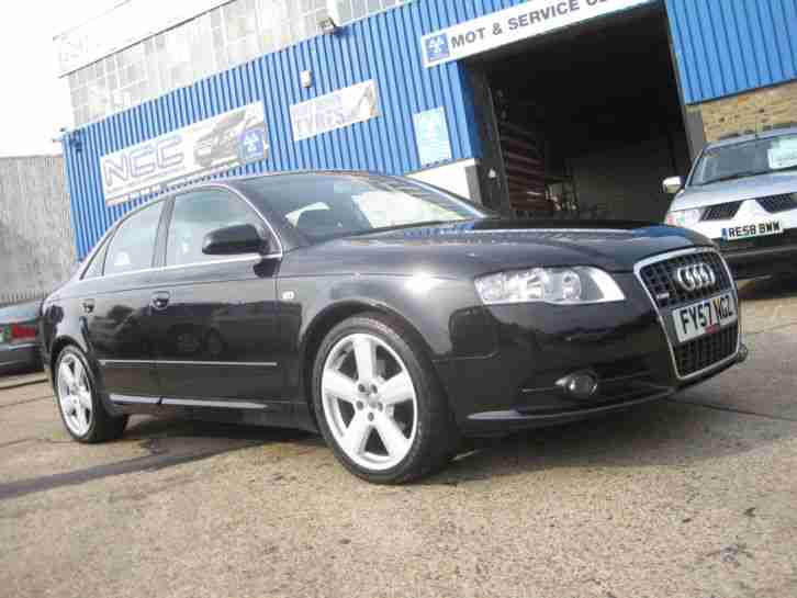 2007 57 AUDI A4 2.0 TDi 140 S LINE AUTOMATIC SAT NAV LOW RATE FINANCE AVAILABLE