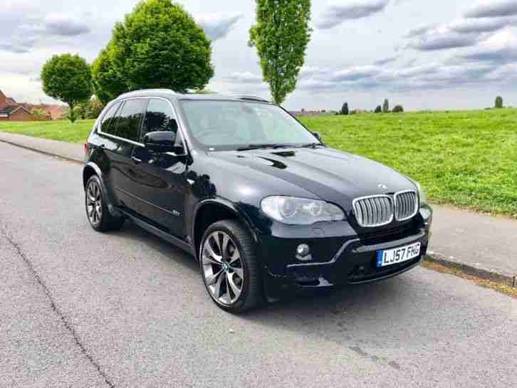 2007 57 BMW X5 3.0D M Sport AUTO black 12 months MOT FSH warranty cards PX