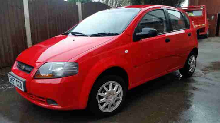 2007 57 CHEVROLET KALOS S RED LOW MILES FSH SUPERB DRIVE P X AVAILABLE