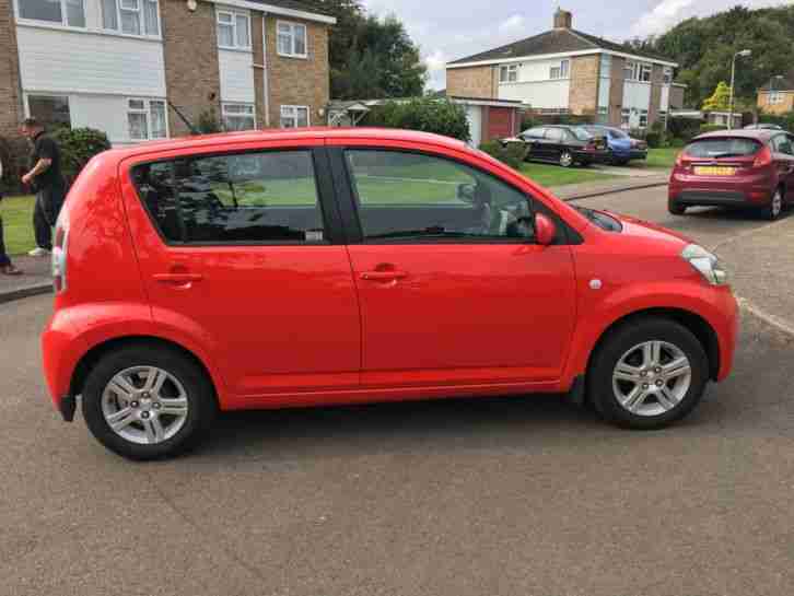 2007/57 DAIHATSU SIRION 1.3 AUTO 5DR RED AC ALLOYS 99K VGC