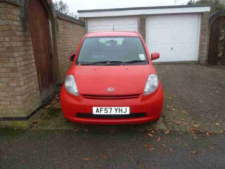 2007 57 SIRION 1.3 SE AUTO 5DR RED