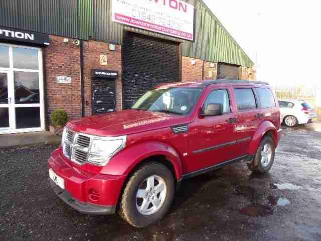 2007 57 DODGE NITRO 2.8 SE TD 5DR 175 BHP DIESEL STUNNING EXAMPLE