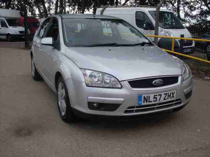 2007 (57) FORD FOCUS STYLE 1.8 TDCI DIESEL SILVER 5 DOOR,AIR CON,SERVICE HISTORY