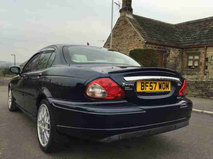 2007 57 JAGUAR X-TYPE 2.2D SPORT PREMIUM 4DR MANUAL BLUE