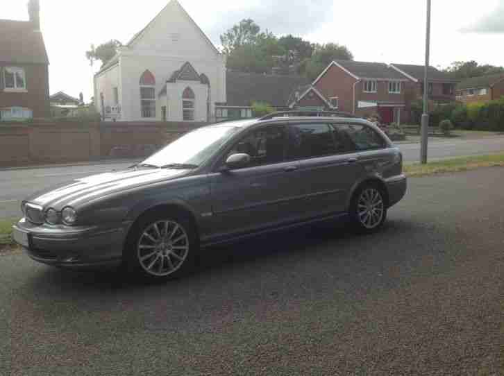 2007 (57) JAGUAR X-TYPE SPORT 2.0D GREY ESTATE NEW ENGINE 96,000 MILES LEATHERS