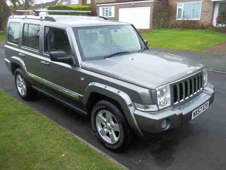 2007 57 JEEP COMMANDER 3.0 CRD LIMITED AUTO 7 SEATER 4 X 4