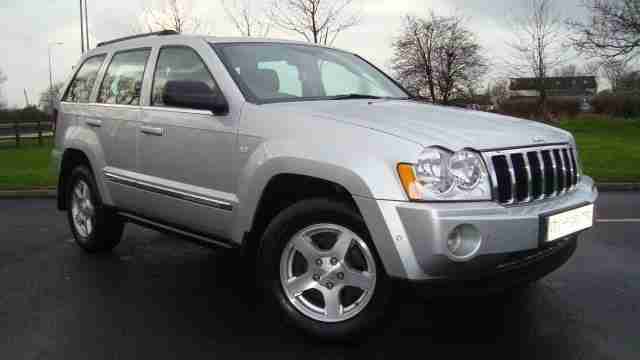 2007 57 JEEP GRAND CHEROKEE 3.0 V6 CRD LIMITED 5D AUTO 215 BHP DIESEL