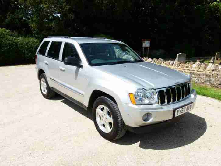 2007/57 Jeep Grand Cherokee 3.0CRD V6 Limited auto + Boston Sound+ Heated Seats