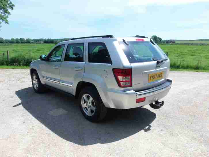 2007/57 Jeep Grand Cherokee 3.0CRD V6 Limited auto + Boston Sound+ Heated Seats