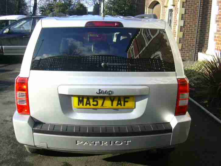 2007 57, Jeep Patriot 2.4 Sport, FULL SERVICE HISTORY, FANTASTIC CONDITION.