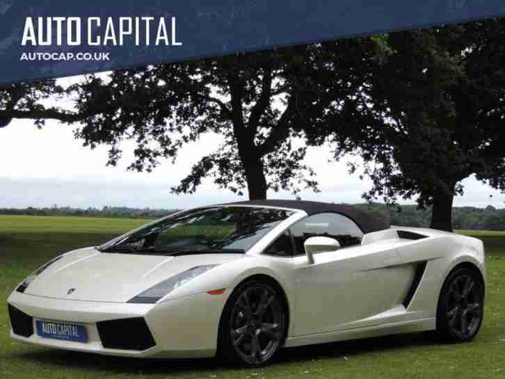 2007 57 LAMBORGHINI GALLARDO 5.0 V10 SPYDER 2D AUTO 513 BHP