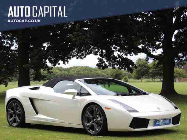 2007 57 LAMBORGHINI GALLARDO 5.0 V10 SPYDER 2D AUTO 513 BHP