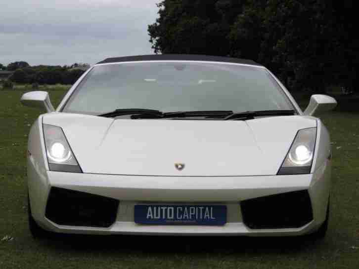 2007 57 LAMBORGHINI GALLARDO 5.0 V10 SPYDER 2D AUTO 513 BHP