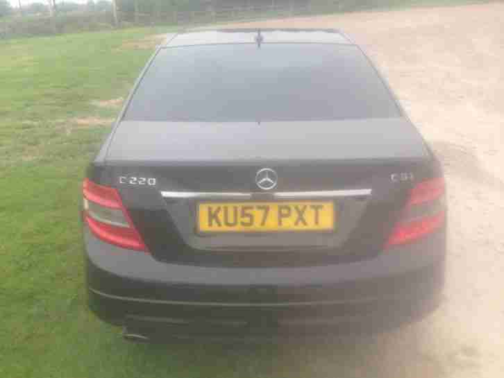 2007 57 MERCEDES C220 AMG SPORT CDI BLACK