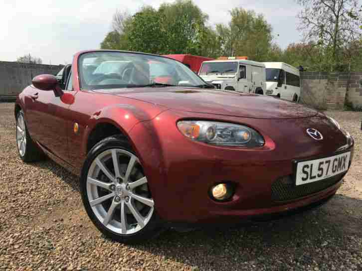 2007 57 Mazda MX 5 2.0i Sport 43K MILES FULL SERV HISTORY ELEC ROOF