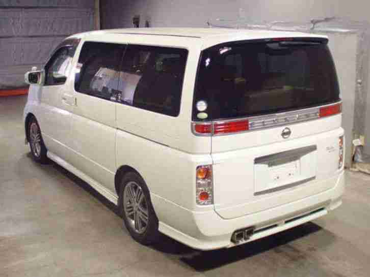 2007 (57) NISSAN ELGRAND Rider Autech 2.5 V6 Automatic 8 Seater Alphard Estima
