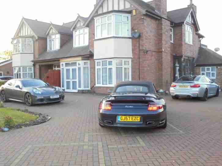 2007 57 PORSCHE 911 (997) 4WD TURBO S CONVERTIBLE AUTO IMMACULATE FPSH SWAP P/X