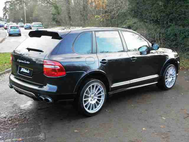 2007 57 Porsche Cayenne 4.8 Turbo Tiptronic S Basalt Black Huge Specification!