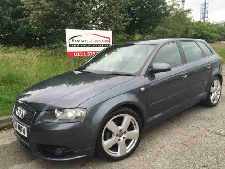 2007 57 REG AUDI A3 1.8 TFSI S LINE SPORTBACK S TRONIC 5DR #FULL SERVICE HISTORY