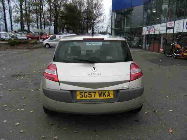 2007 57 RENAULT MEGANE 1.6 DYNAMIQUE VVT 5D AUTO 111 BHP