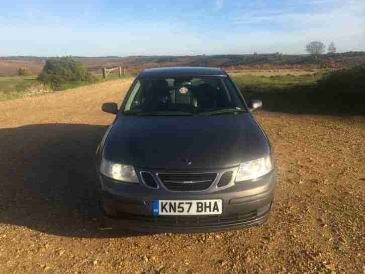 2007 (57) SAAB 9-3 AERO 210 BHP AUTO GREY GOLD, ONLY 54k MILES, TOP SPEC MODEL