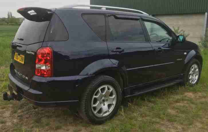 2007 (57) SSANGYONG REXTON 2.7 TD SX AUTO LEATHER STUNNING LOOKING TRUCK BARGAIN