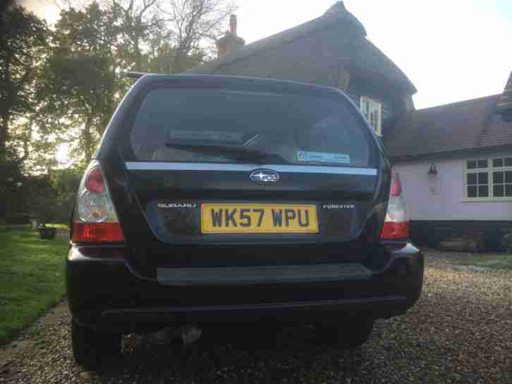2007 (57) SUBARU FORESTER 2.0L XEN LOW MILES,SAT/NAV,FULL LEATHER BLACK