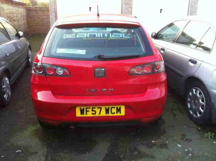 2007,57,Seat Ibiza Formula Sport 1.4 Manual,3 Doors, DAMAGED SALVAGE REPAIRABLE