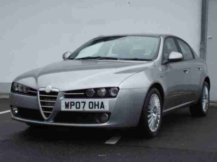 2007 ALFA ROMEO 159 LUSSO 1.9 JTDM DIESEL, 12 MONTHS MOT, 3 MONTHS WARRANTY