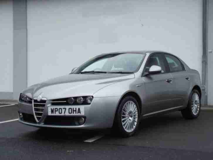 2007 ALFA ROMEO 159 LUSSO 1.9 JTDM DIESEL, 12 MONTHS MOT, 3 MONTHS WARRANTY