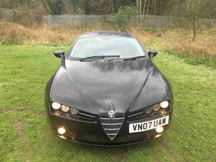 2007 ALFA ROMEO BRERA SV JTDM CARBONIO BLACK*STUNNING & RARE DIESEL COUPE*