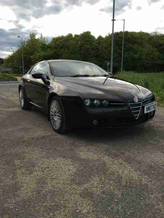 2007 ALFA ROMEO BRERA SV JTDM, FSH, 10 MONTHS MOT, PANORAMIC ROOF, BLACK
