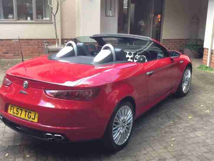 2007 ALFA ROMEO SPIDER JTS RED