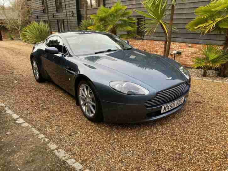 2007 ASTON MARTIN V8 VANTAGE IN STEEL BLUE 73K FSH GREAT VALUE, GREAT CONDITION