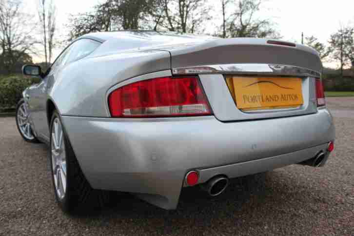 2007 ASTON MARTIN VANQUISH V12 S 2+2 FULL AM HISTORY ONE OWNER COUPE PETROL
