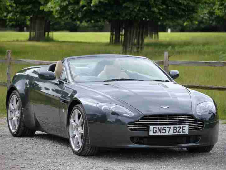 2007 ASTON MARTIN VANTAGE V8 ROADSTER CONVERTIBLE PETROL