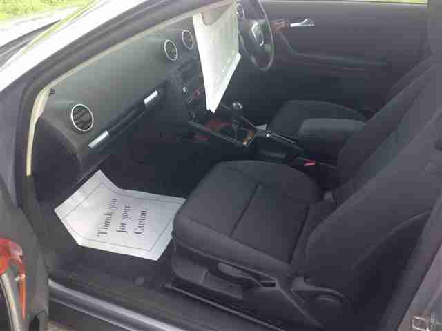 2007 AUDI A3 2.0 TDI SE 3 DOOR DIESEL IN GREY GOOD CREDIT OK CREDIT BAD CREDIT