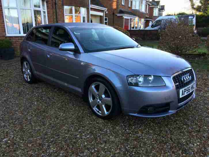 2007 A3 S LINE 2.0 TDI 170 SILVER GREY