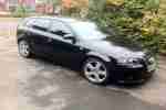 2007 A3 S LINE TDI S BACK BLACK