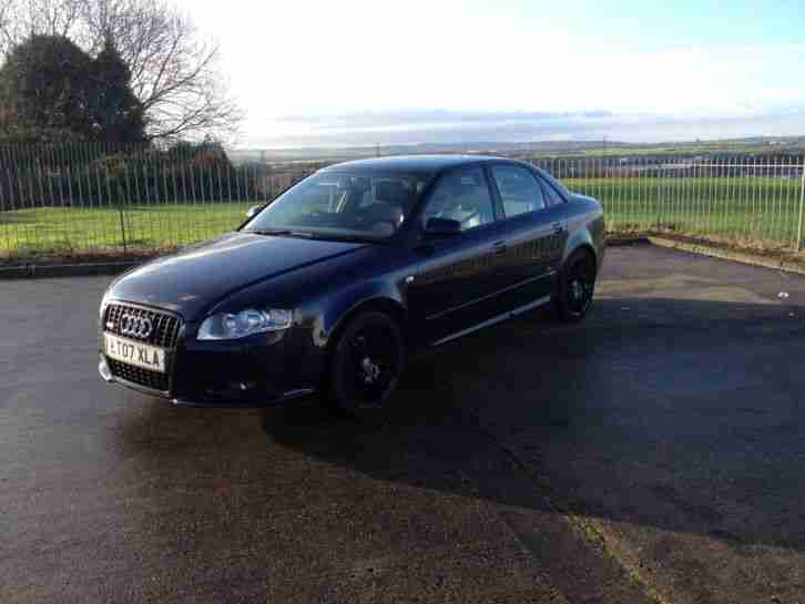 2007 AUDI A4 S LINE SE 2.0 TDI 170 SPECIAL EDITION BLUE NO RESERVE