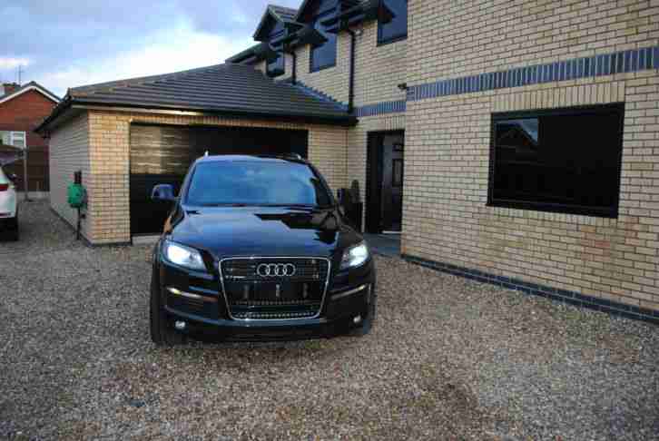 2007 AUDI Q7 S LINE QUATTRO TDI BLACK