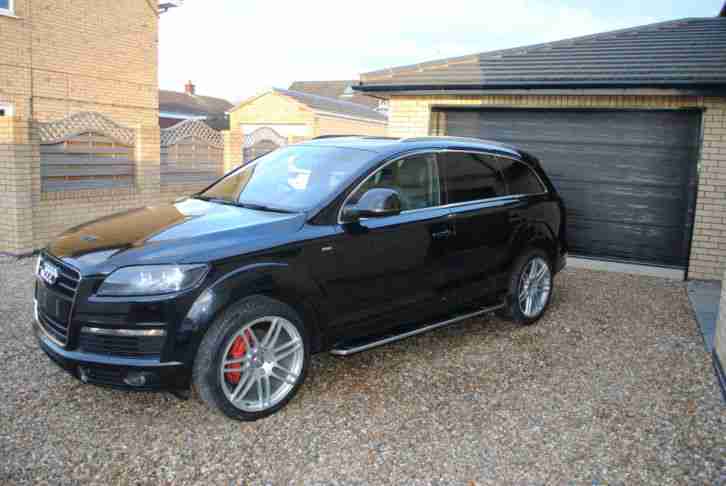 2007 AUDI Q7 S LINE QUATTRO TDI BLACK