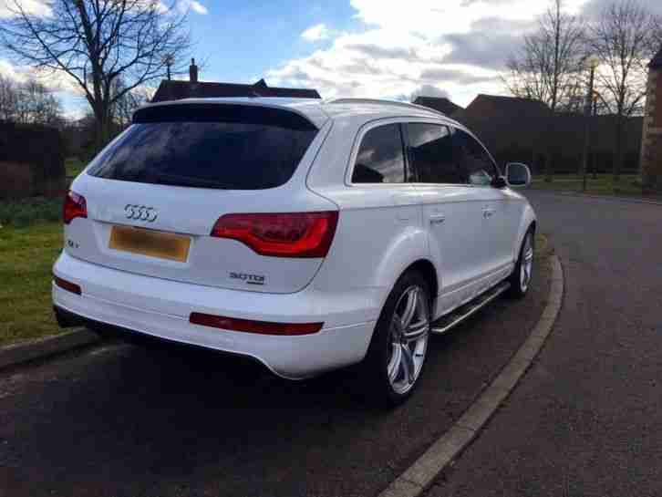 2007 AUDI Q7 TDI QUATTRO LIMITED EDITION WHITE FACELIFT SPEC ONLY 1 FORMER OWNER
