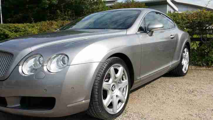 2007 BENTLEY CONTINENTAL GT AUTO SILVER Mulliners W12 6.0 FSH '07